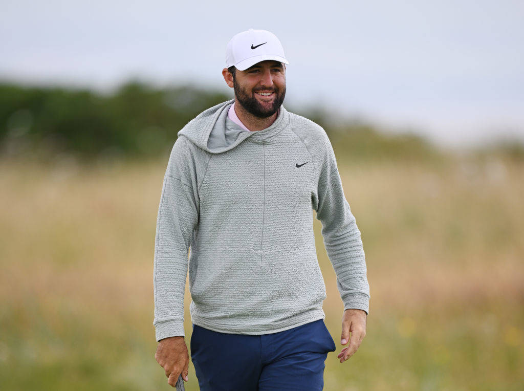 World No.1 Scottie Scheffler has arrived at Royal Troon ahead of The 152nd Open
